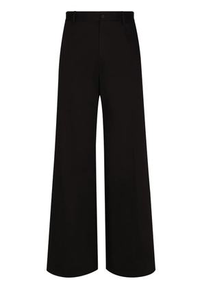 Dolce & Gabbana wide-leg trousers - Black