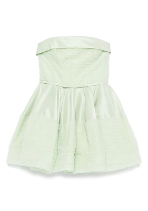 Viktor & Rolf ruffled mini dress - Green