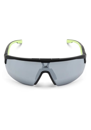 adidas shield-frame sunglasses - Black