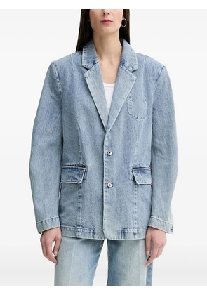 G-Star RAW single-breasted denim blazer - Blue