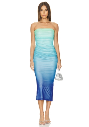 Runaway The Label Kendall Dress in Teal. Size M. Also in S, XS.