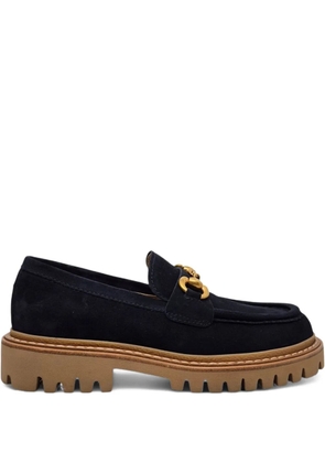 Henderson Baracco 35mm suede loafers - Blue