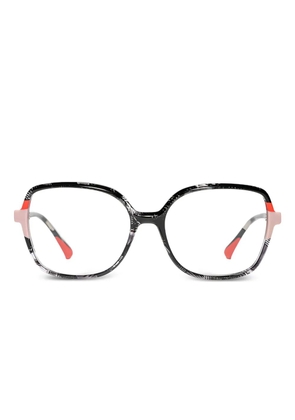 Xavier Garcia Design textured square frames - Black