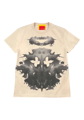 BRIAN WOOD Rorschach T-shirt - Neutrals