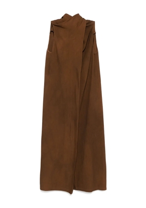 Uma Wang Amana dress - Brown