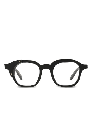 Masahiro Maruyama round-frame glasses - Black