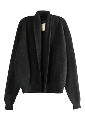 Frenckenberger shawl-collar cardigan - Black