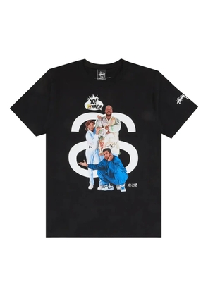 Stüssy Deadstock graphic print raps T-shirt - Black