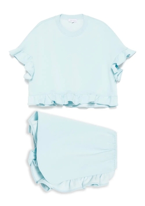 Ioana Ciolacu Peony shorts set - Blue