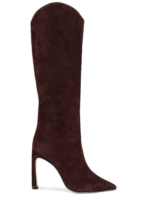 Schutz Maryana Sculpt Boot in Chocolate. Size 10. Also in 6, 6.5, 7.5, 8, 8.5, 9, 9.5.