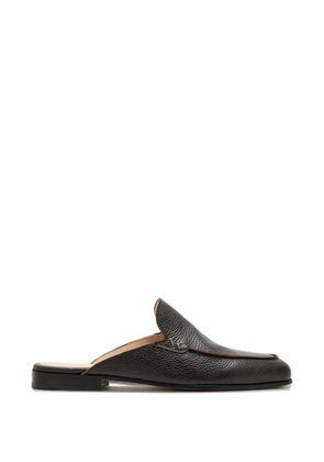 Forsa textured stitched loafers - Brown