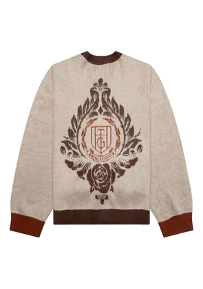 Honor The Gift intarsia-knit cardigan - Brown