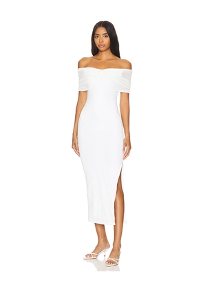 SNDYS Madrid Maxi Dress in White. Size M. Also in S, XS.