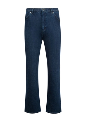 Post O'alls buttoned-fastening trousers - Blue