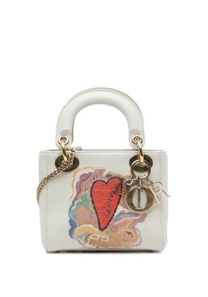 Christian Dior Pre-Owned 2018 x Niki De Saint Phalle Dioramour Mini Lady Dior satchel - White