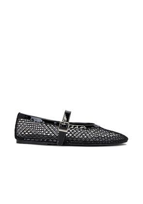 Tony Bianco Mia Flat in Black. Size 10. Also in 6, 6.5, 7, 7.5, 8, 8.5, 9, 9.5.