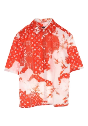Louis Vuitton Pre-Owned 2010 bandana-print shirt - Orange