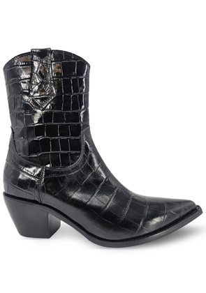Madison.Maison 50mm pointed-toe cowboy boots - Black