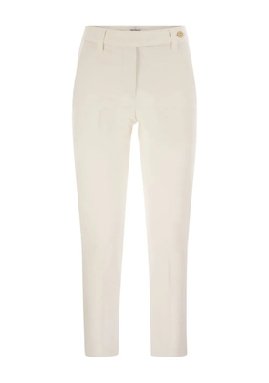 Brunello Cucinelli flat-front trousers - Neutrals
