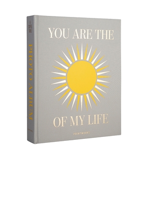 Printworks You Are The Sunshine Photo Album in Grey.