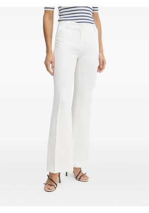 LUISA SPAGNOLI pocket-detail flared trousers - White