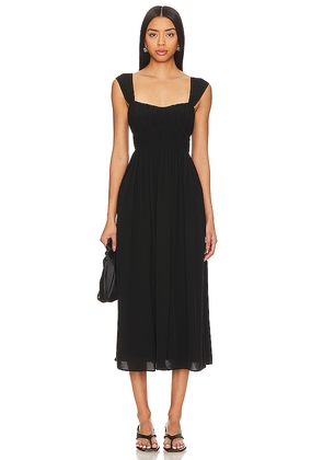 Rue Sophie Layla Midi Dress in Black. Size M. Also in S, XS.