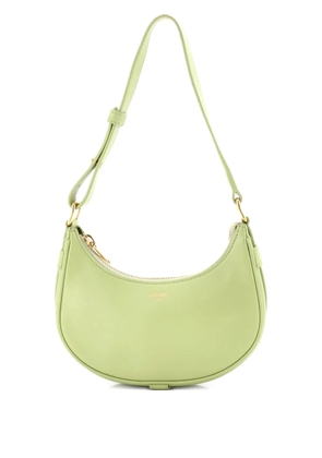 Celine Pre-Owned Ava Bag Leather Mini hobo bag - Green