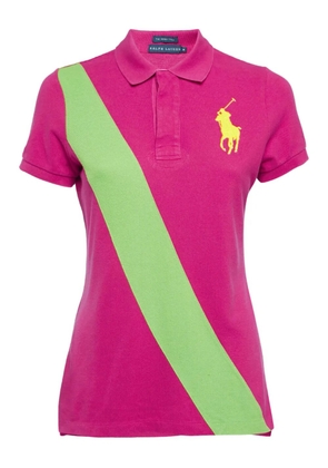 Polo Ralph Lauren Vintage pre-owned Polo-Pony-motif polo shirt - Pink