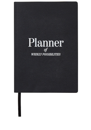Printworks Timeless Weekly Planner in Black.