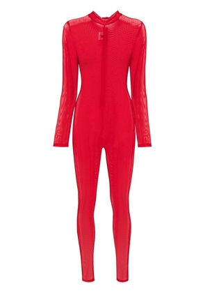Alchemy x Liam Aram mesh catsuit - Red