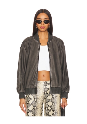 Steve Madden Fyra Jacket in Grey. Size L. Also in M, S.