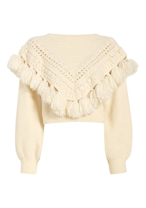 Cinq A Sept Mariali pullover - White