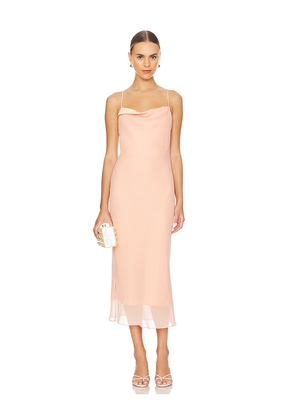Rue Sophie Denise Dress in Peach. Size L. Also in M.