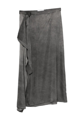 Christian Wijnants Scala ruffle-detail midi skirt - Grey
