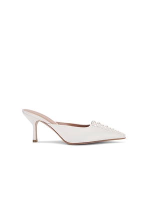 retrofete Ariel Mule in White. Size 36. Also in 37, 38, 39.