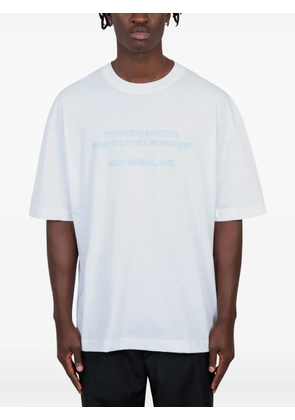 Études Studio graphic-print cotton t-shirt - White