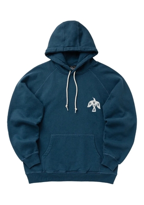 BY PARRA logo-print hoodie - Blue