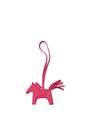 Hermès Pre-Owned 2020 Milo Lambskin GriGri Rodeo Bag Charm PM key chain - Pink