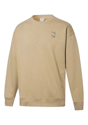 PUMA x Maison Kitsune crew-neck sweatshirt - Neutrals