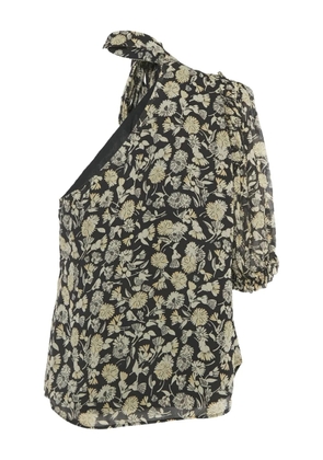 Polo Ralph Lauren floral one-shoulder top - Black