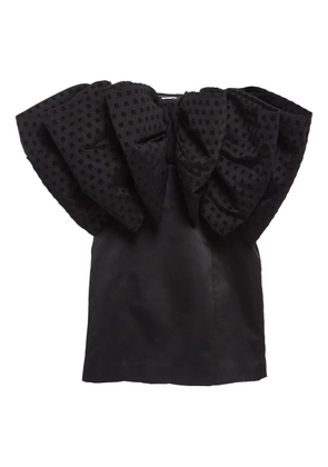 ROTATE BIRGER CHRISTENSEN pre-owned bow-detail dress - Black