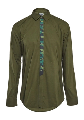 Kenzo Pre-Owned camouflage-stripe shirt - Green