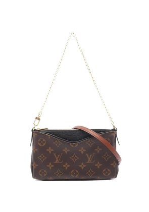Louis Vuitton Pre-Owned 2016 Pallas Scratch monogram-canvas shoulder bag - Brown