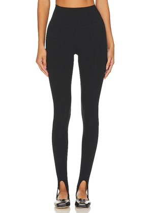 Splits59 River High Waist Airweight Stirrup Legging in Black. Size L. Also in M, S, XS.