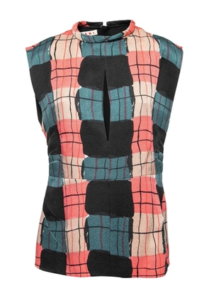 Marni Pre-Owned geometric-pattern sleeveless top - Red