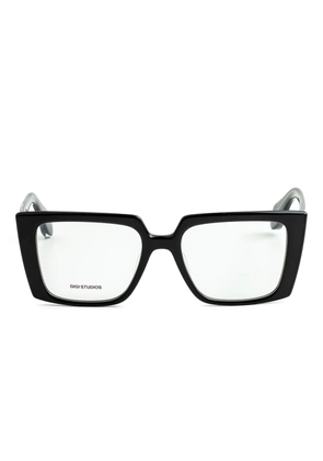 GIGI STUDIOS square-frame glasses - Black