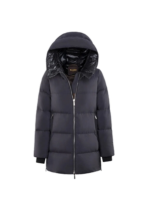 Moorer Carinzia hooded quilted jacket - Black