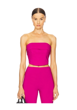 Stone Cold Fox x REVOLVE Kai Bustier in Fuchsia. Size L. Also in M, S, XS, XXS.