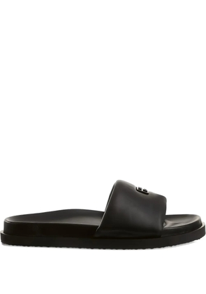 Hogl Brenda leather sandals - Black