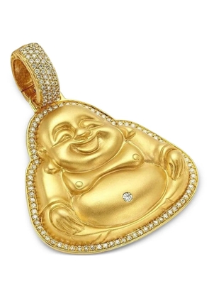 BUDDHA MAMA 20K yellow gold large Happy Buddha pendant